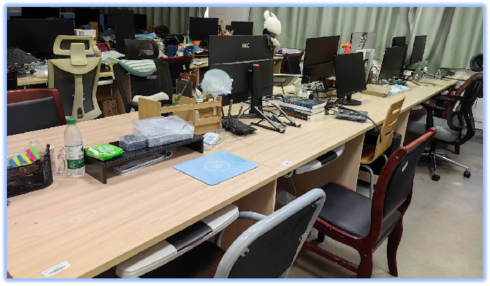 工作室环境:公共学习区